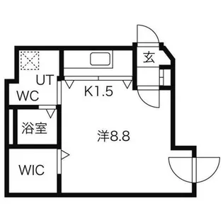 Prestige Sapporo【4階】の間取り
