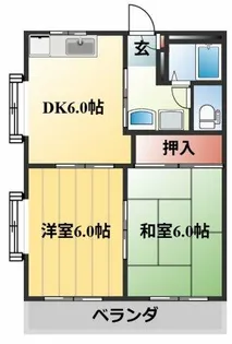CHハイツ【301号室】の間取り