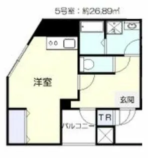 アリビオ都島【3階】の間取り