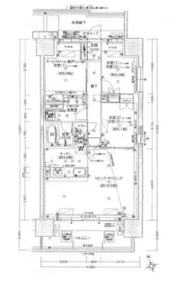ウエリス姫路【9階】の間取り