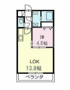 エカテリーナ【2階】の間取り