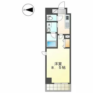 リシュドール名駅南【12階】の間取り