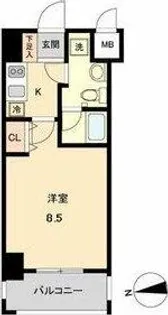 ASレジデンス上前津【2階】の間取り