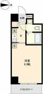 La Douceur新栄【8階】の間取り