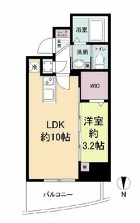 セレニテ堺筋本町プリエ【2階】の間取り