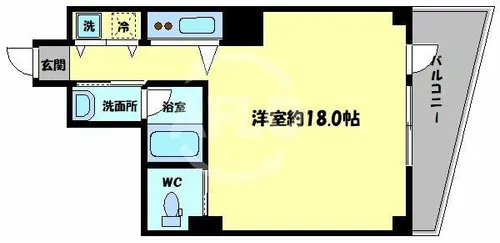SHITENNOUJI Jenga Maison【4階】の間取り