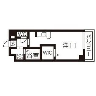 カルティエアラタマ【3階】の間取り