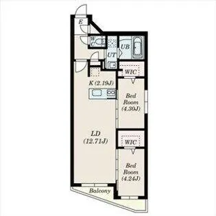 北海道札幌市東区北七条東3丁目【マンション】の間取り