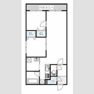 北海道札幌市東区北二十条東3丁目【マンション】の間取り