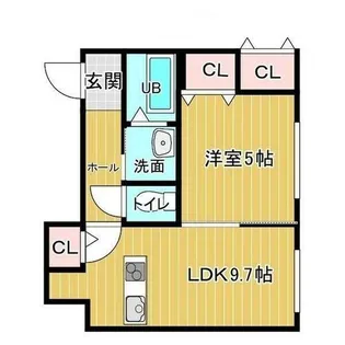 北海道札幌市東区北十八条東1丁目【マンション】の間取り