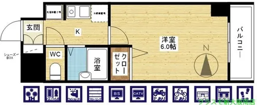 ノルデンハイム瑞光Ⅱ【3階】の間取り
