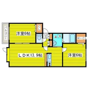 北海道札幌市東区北二十八条東19丁目【アパート】の間取り