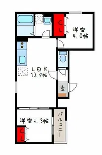 GRAND SEASON【1階】の間取り