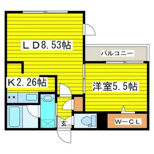 LienN9【4階】の間取り
