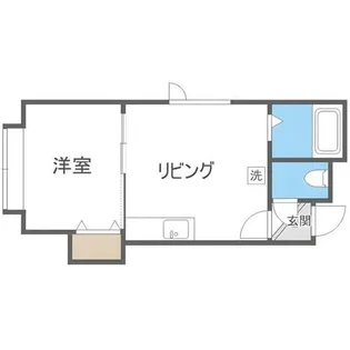 ル・パレ東麻生壱番館【D号室】の間取り