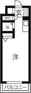 サンパレスN18【1階】の間取り