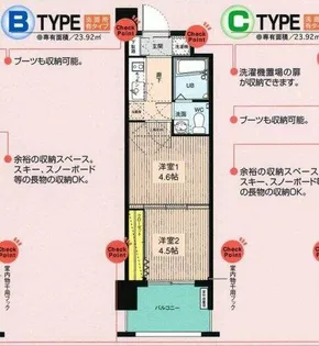 V-プロジェクト2100天神【3階】の間取り