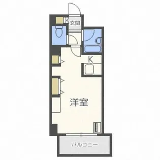 アブニール桑園【5階】の間取り