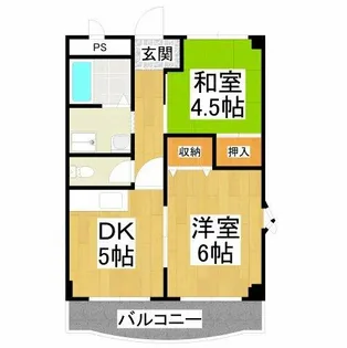 バウハウス【4階】の間取り