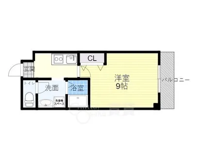 ヴィラペントハウス京橋4【5階】の間取り