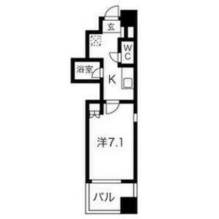 愛知県名古屋市中区大須3丁目【マンション】の間取り