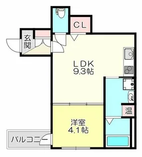 Le Grand Lotus【1階】の間取り