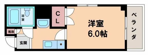 ロイヤル立山【1階】の間取り