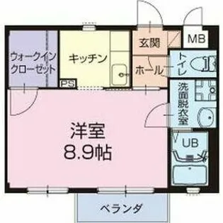 サープラス小牧口Ⅱ【203号室】の間取り