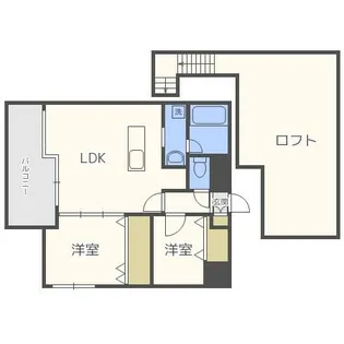 プライムアーバン博多【13階】の間取り