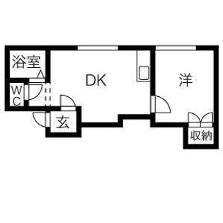 アーバン稲穂【3階】の間取り