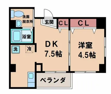 Hyu charmant【2階】の間取り