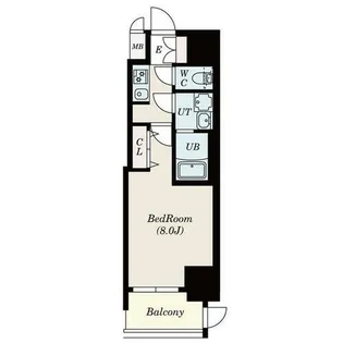 S-RESIDENCE庄内通North【14階】の間取り