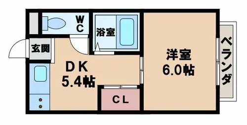 光洋マンション【3階】の間取り