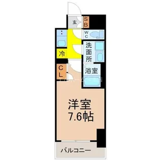 S-RESIDENCE葵【7階】の間取り