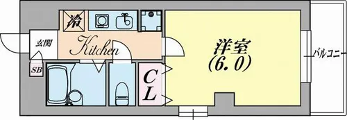 ミヤ・ミショーレ【2階】の間取り