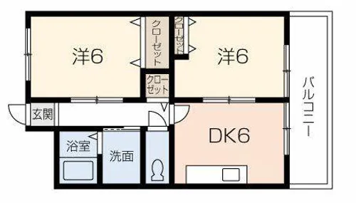 マンションモンテ【303号室】の間取り