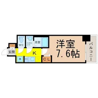 メイクスデザイン上前津【9階】の間取り