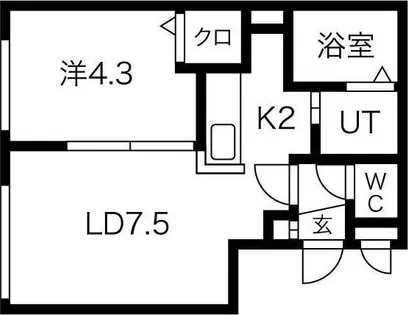 エル フトゥーロ【3階】の間取り