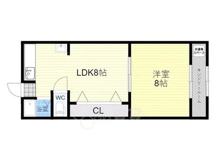 ファミール諏訪(旧・富士荘)【3階】の間取り