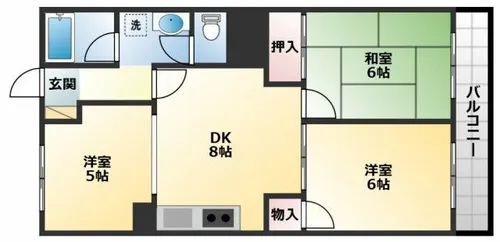 センチュリー山繁【3階】の間取り