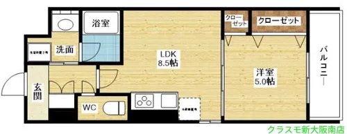 STORM【2階】の間取り