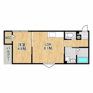 Feliz Courtりんくう【3階】の間取り