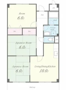 エクセレンス【3階】の間取り