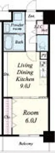 福岡県福岡市東区馬出6丁目【マンション】の間取り