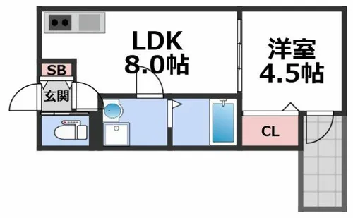 Muse ZioV【3階】の間取り