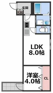 Muse ZioV【3階】の間取り
