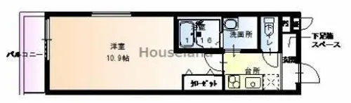 フジパレス黒田Ⅴ番館【3階】の間取り