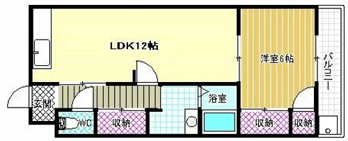 グレイスフルコーポ市川【2階】の間取り