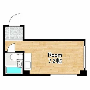 メゾン美樹【5階】の間取り