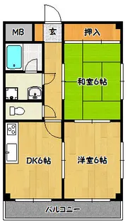 ビューポート神田【1階】の間取り